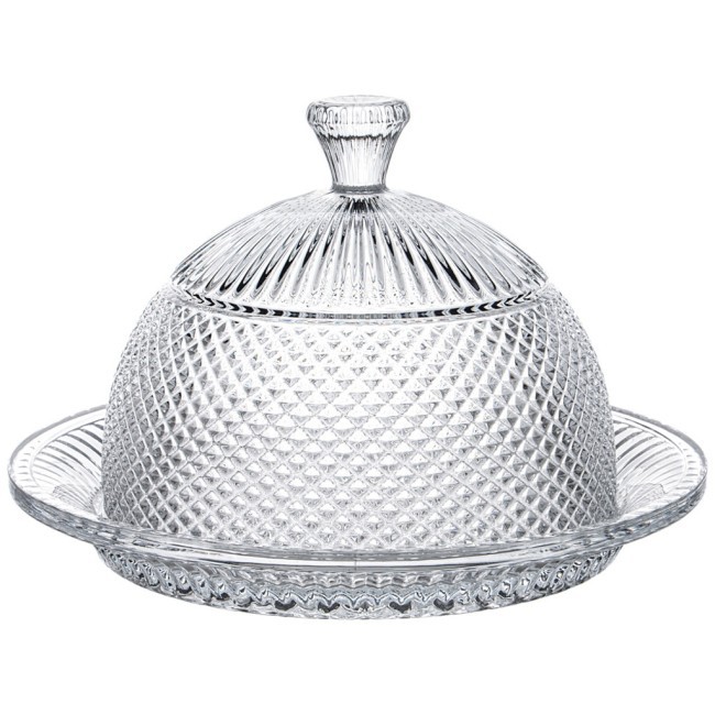 Блюдо "diamant" с крышкой 20см Lefard (691-056)