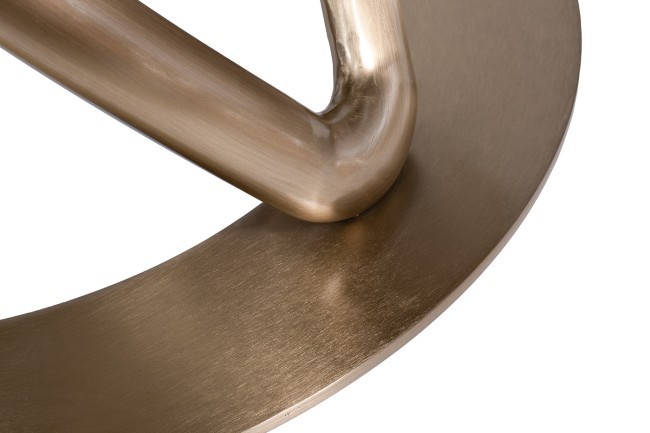 Стол обеденный белый керамика d130*75см (TT-00012672)