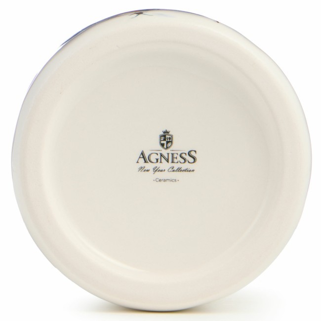 Банка agness "с новым годом!" 10*14 см 500 мл Agness (358-2324)