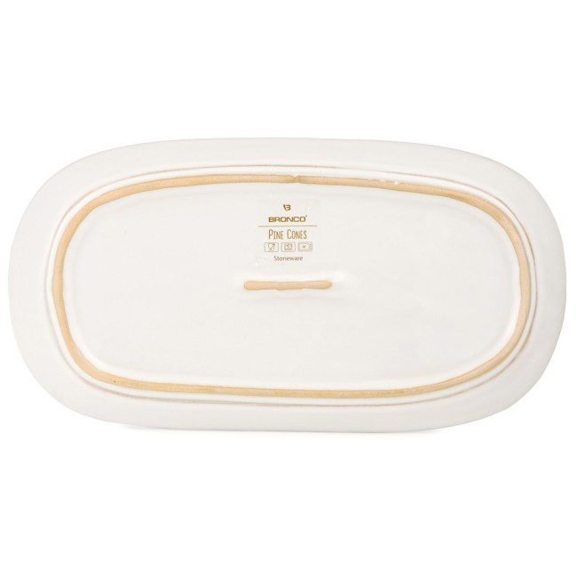 Блюдо сервировочное коллекция "pine cones", 30,2*16*3,1 см Bronco (230-511) Блюдо сервировочное коллекция "pine cones", 30,2*16*3,1 см Bronco (230-511)