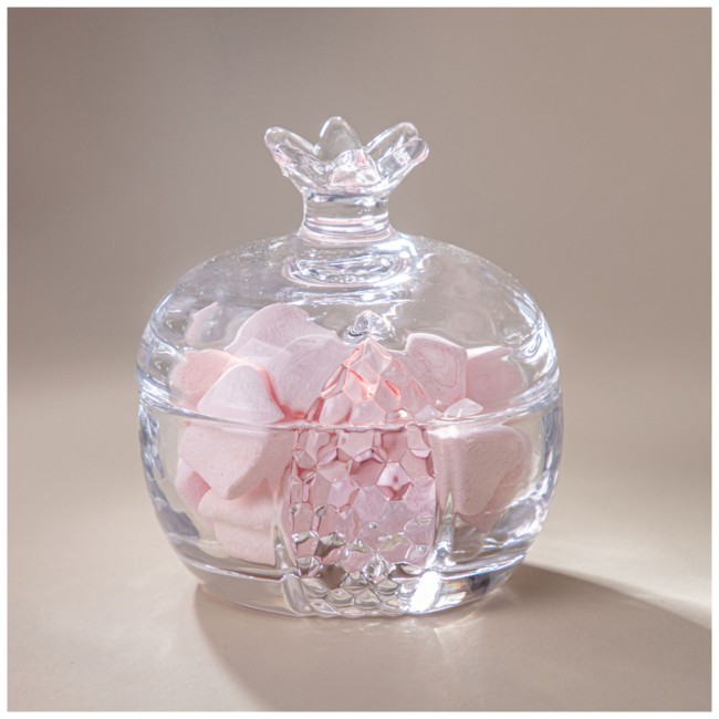 Емкость для хранения с крышкой "гранат" 10х10х10 см Lefard (355-330)