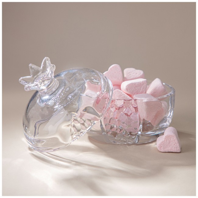 Емкость для хранения с крышкой "гранат" 10х10х10 см Lefard (355-330)