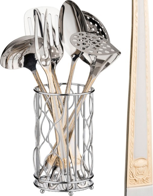 Набор кухонных принадлежностей agness в корзине, 7пр. серия meduza Agness (922-251)