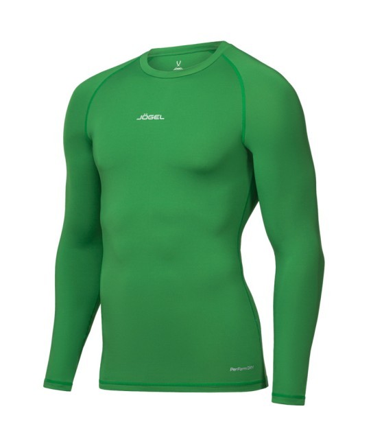 Футболка компрессионная с длинным рукавом JOGEL CAMP PerFormDRY Baselayer LS Tee, зеленый (2125150)