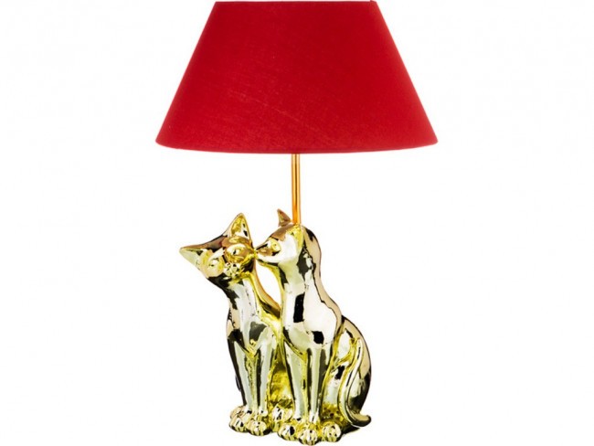 Светильник настольный "кошки" диаметр=20 см. высота=50 см. Lefard (599-170)