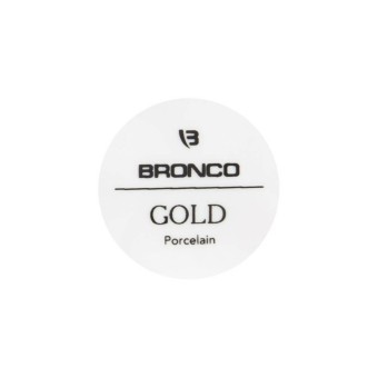 Сахарница bronco "gold" 8*9 см 150 мл Bronco (263-1085)