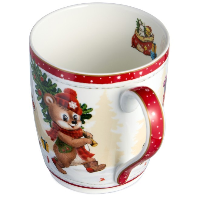 Кружка lefard "с новым годом!" 300 мл красная Lefard (760-780-1)