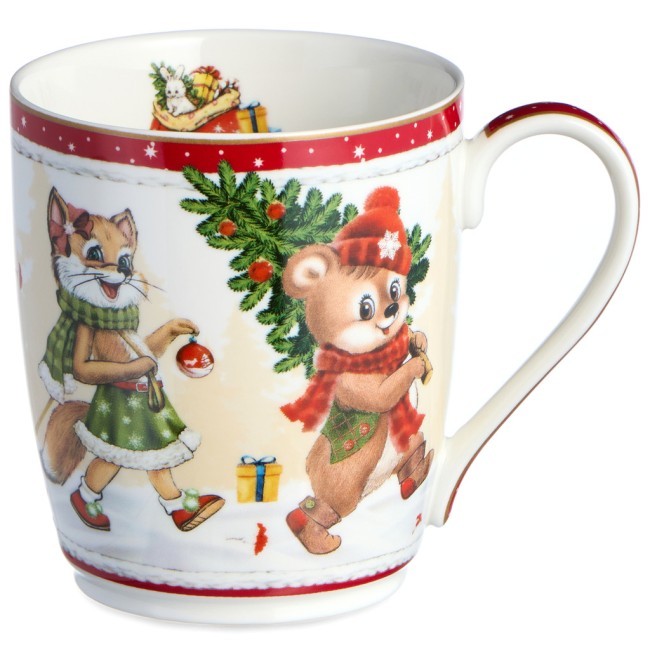 Кружка lefard "с новым годом!" 300 мл красная Lefard (760-780-1)