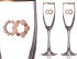 Набор бокалов для шампанского из 2 шт. с золотой каймой 170 мл. Оптпромторг ООО (802-510114)