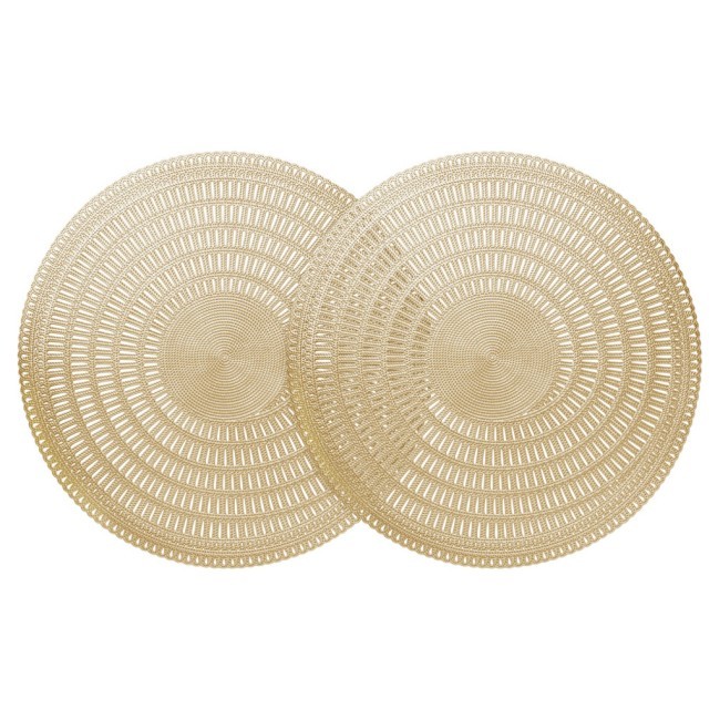 Набор подстановочных салфеток из 2 шт., диаметр 38 см Lefard (771-160) Набор подстановочных салфеток из 2 шт., диаметр 38 см Lefard (771-160)