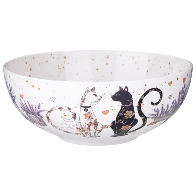 Салатник lefard "лавандовые коты" 17,5*6,5 см 850 мл Lefard (425-168) Салатник lefard "лавандовые коты" 17,5*6,5 см 850 мл Lefard (425-168)
