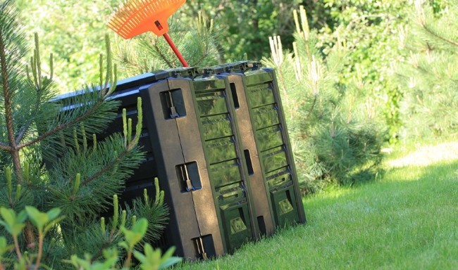 Компостер садовый 800л Module IKSM800C-S411 черный (52867)