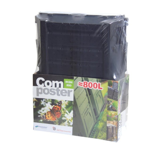 Компостер садовый 800л Module IKSM800C-S411 черный (52867)