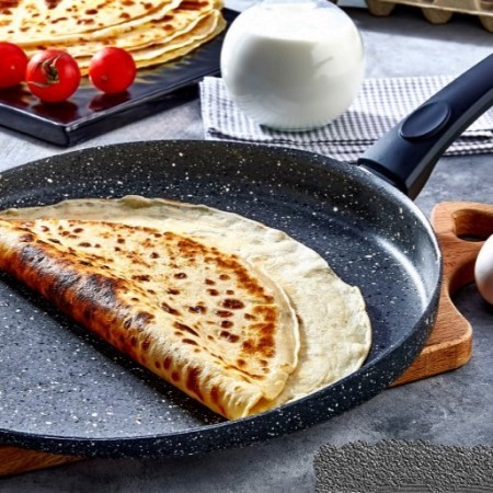 Сковорода блинная 26 см алюминий (ZK-882) Сковорода блинная 26 см алюминий (ZK-882)