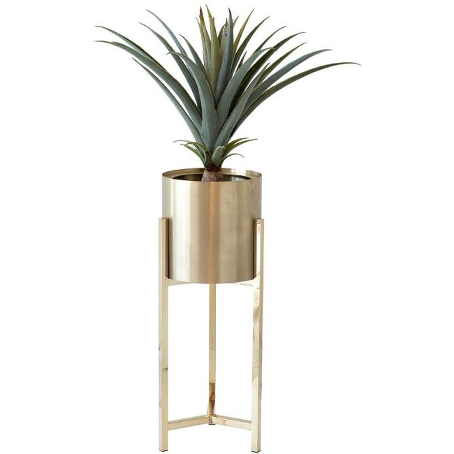 Подставка под цветы золото d25*70cм (TT-00001833)