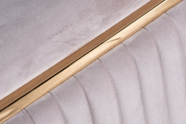 Пуф Glarus, велюр серый 45*45*45 см (TT-00011106)