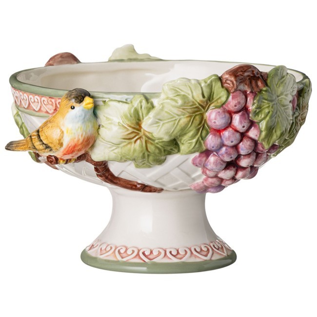 Конфетница lefard "птица и виноград  21*14 см Lefard (59-728)