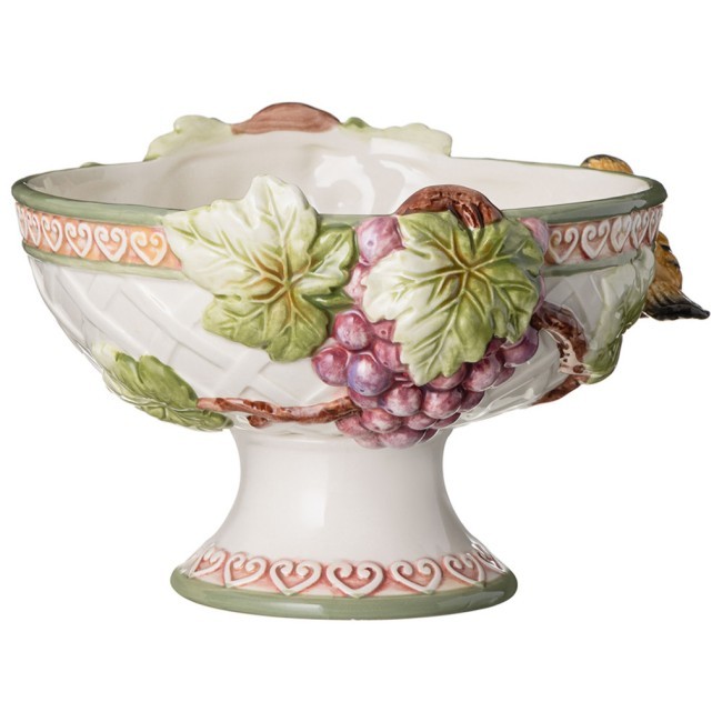 Конфетница lefard "птица и виноград  21*14 см Lefard (59-728)