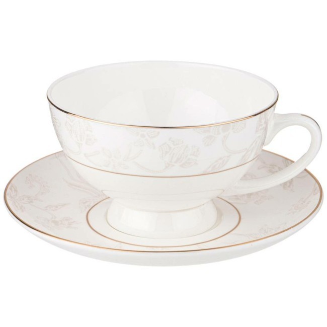 Чайный сервиз lefard "снежная королева" hа 6 пер. 14 пр. 1200/300/250 мл Lefard (440-245)