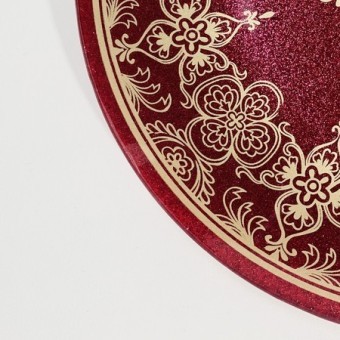 Набор из двух тарелок 2пр стекло (7072-2008)