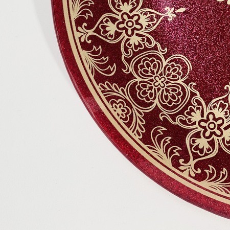 Набор из двух тарелок 2пр стекло (7072-2008)