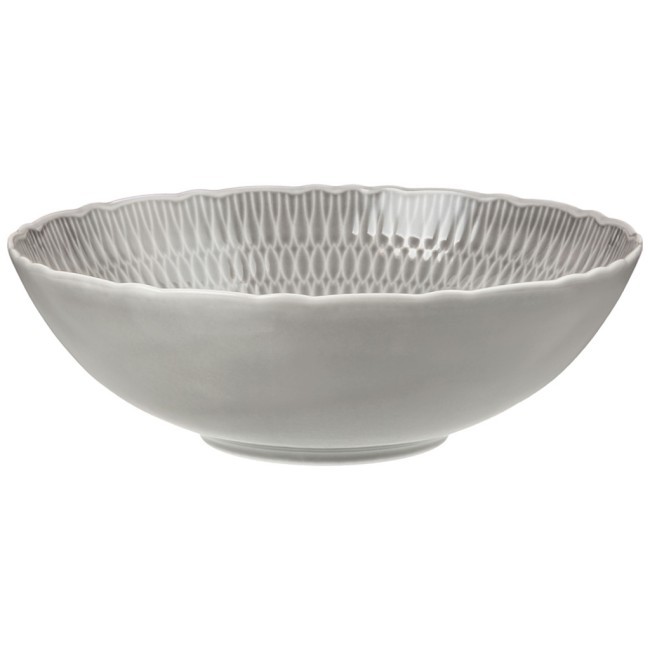 Салатник "софия серая" 26 см н=8,5 см мал.уп.=6шт без упак. Cmielow (676-132)