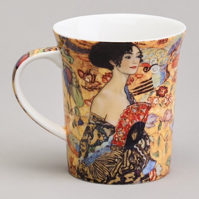 Кружка lefard "дама с веером" (г. климт) 420 мл Lefard (104-1032)