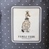 Фартук "family farm",60х70см 100% хлопок, графит, кайма,твил,пропитка SANTALINO (850-747-7)
