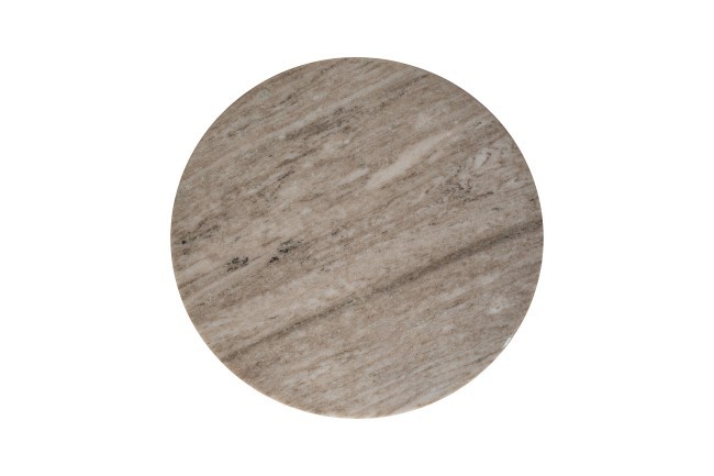 Стол журнальный "Травертин (Travertino)" d40*h63,5см (TT-00014010)