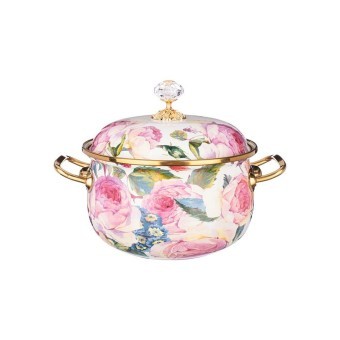 Кастрюля эмалированная agness с крышкой, серия винтаж, 2,8л, диаметр=18см Agness (950-022) Кастрюля эмалированная agness с крышкой, серия винтаж, 2,8л, диаметр=18см Agness (950-022)