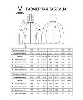 Куртка ветрозащитная JÖGEL CAMP 2 Rain Jacket, темно-синий (2121587)