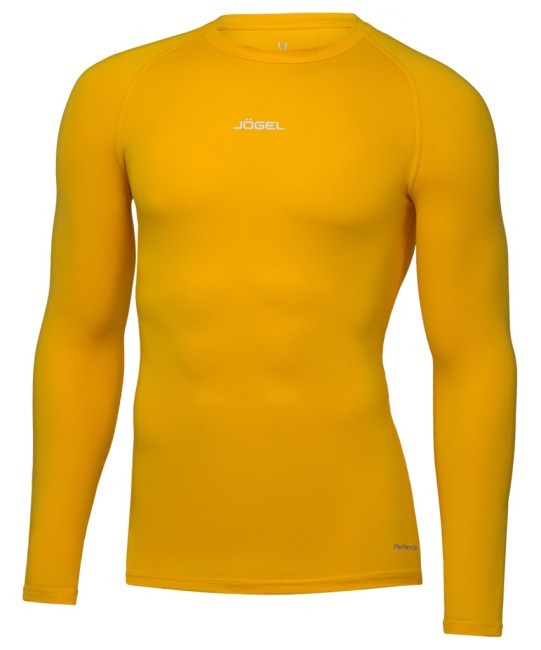 Футболка компрессионная с длинным рукавом JÖGEL CAMP PerFormDRY Baselayer LS Tee, желтый (2125149) Футболка компрессионная с длинным рукавом JÖGEL CAMP PerFormDRY Baselayer LS Tee, желтый (2125149)