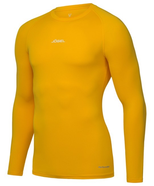 Футболка компрессионная с длинным рукавом JÖGEL CAMP PerFormDRY Baselayer LS Tee, желтый (2125149) Футболка компрессионная с длинным рукавом JÖGEL CAMP PerFormDRY Baselayer LS Tee, желтый (2125149)