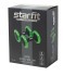 Ролики для пресса раздельные STARFIT RL-107, черный/ярко-зеленый (1121617)