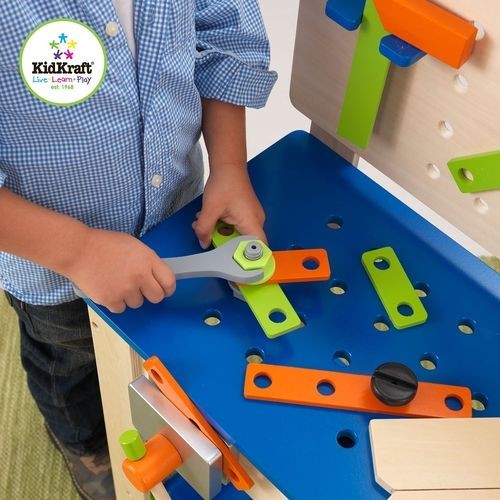 Игровой набор "Верстак с инструментами" для мальчика (63329_KE)