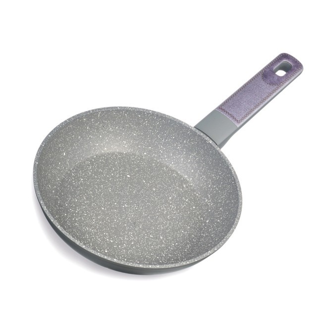 Сковорода с антипригарным покрытием pfluon marble, 20*4,5 см Agness (902-120)