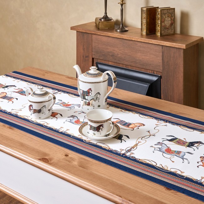 Дорожка на стол "passage", 45х300см, белый, 100% хлопок,твил Lefard (850-759-32)