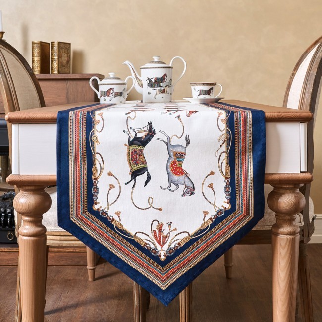 Дорожка на стол "passage", 45х300см, белый, 100% хлопок,твил Lefard (850-759-32)