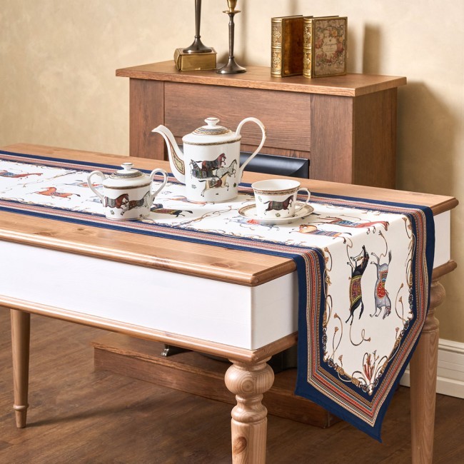 Дорожка на стол "passage", 45х300см, белый, 100% хлопок,твил Lefard (850-759-32)