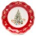 Блюдо lefard "с новым годом!" 16*3,5 см красное Lefard (85-2051-1)