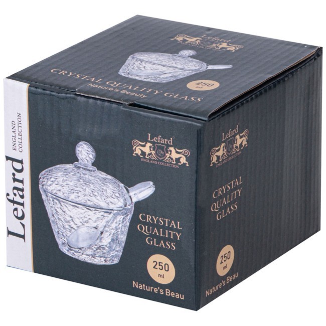 Сахарница "n'ice" с пластик.ложкой 250 мл 10*11,2 см Lefard (691-104)