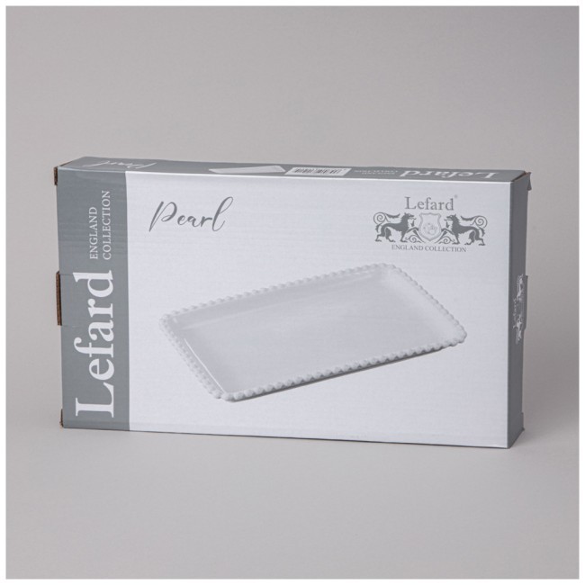 Блюдо lefard "pearl" прямоуг. 30*17,5*2,5 см Lefard (761-101) Блюдо lefard "pearl" прямоуг. 30*17,5*2,5 см Lefard (761-101)