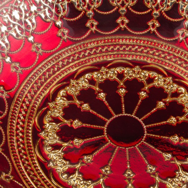 Салатник "рубин" диаметр 33 см Turkiye Sise (484-188)