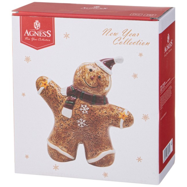 Фигурка agness “пряничный домик" 19*7*20,5 см Agness (358-2281)