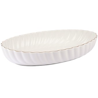 Блюдо сервировочное для подачи керамика 32,5х21х6 LR (90040-500S) Блюдо сервировочное для подачи керамика 32,5х21х6 LR (90040-500S)