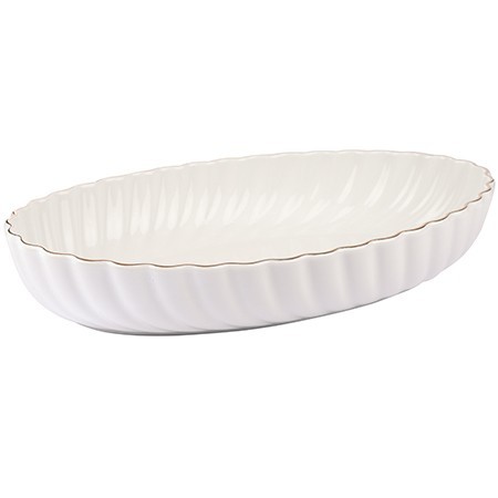 Блюдо сервировочное для подачи керамика 32,5х21х6 LR (90040-500S)