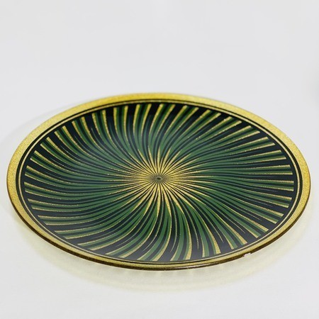 Набор из двух тарелок 2пр стекло (7072-123)