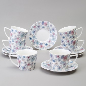Чайный набор lefard "blossom" на 6 пер. 12 пр. 250 мл Lefard (165-590) Чайный набор lefard "blossom" на 6 пер. 12 пр. 250 мл Lefard (165-590)