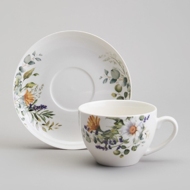 Чайный набор lefard "ромашковое поле" на 6 пер. 12 пр. 250 мл Lefard (358-2228)