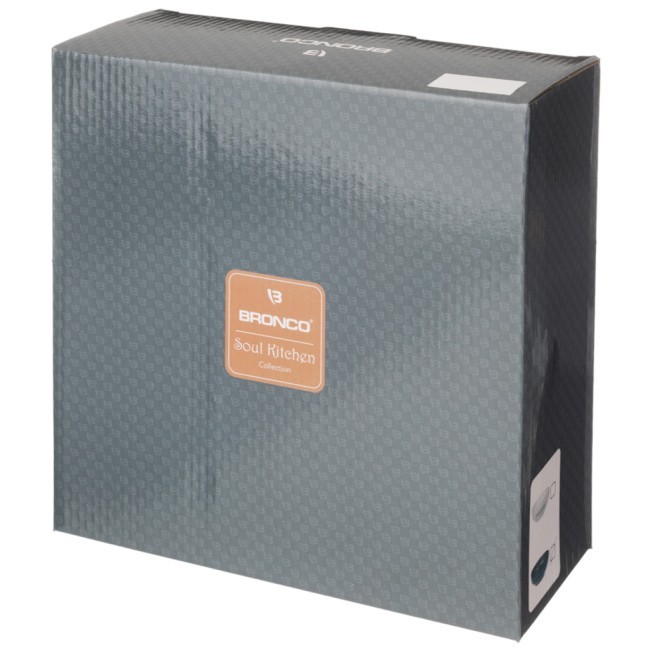 Салатник bronco "soul kitchen" 24*9 см синий Bronco (189-391)